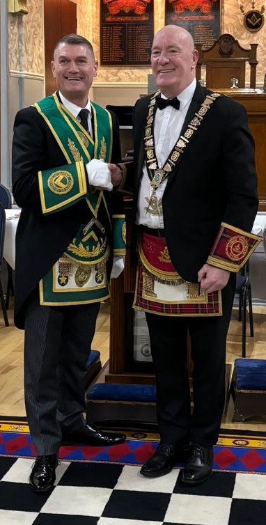 Right Worshipful Master of Lodge Possilpark No. 1330